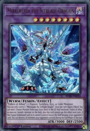 Mirrorjade the Iceblade Dragon [BLTR-EN114] Ultra Rare - Trinity Hobby