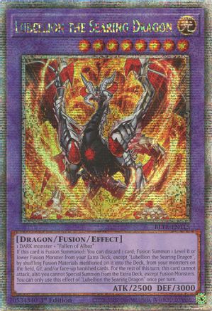 Lubellion the Searing Dragon (Quarter Century Secret Rare) [BLTR-EN115] Quarter Century Secret Rare - Trinity Hobby