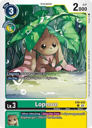 Lopmon [EX6-032] [Infernal Ascension] - Trinity Hobby