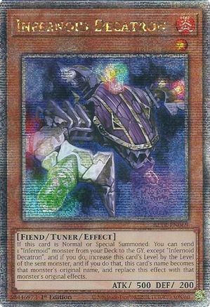 Infernoid Decatron (Quarter Century Secret Rare) [BLTR-EN069] Quarter Century Secret Rare - Trinity Hobby