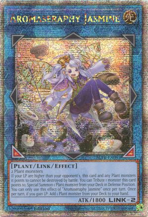 Aromaseraphy Jasmine (Quarter Century Secret Rare) [BLTR-EN093] Quarter Century Secret Rare - Trinity Hobby