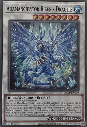 Adamancipator Risen - Dragite [OP25-EN019] Common - Trinity Hobby
