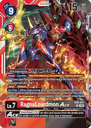 RagnaLoardmon ACE [EX6-011] [Infernal Ascension] - Trinity Hobby