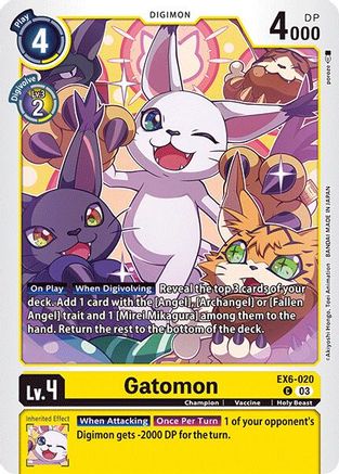 Gatomon [EX6-020] [Infernal Ascension] - Trinity Hobby