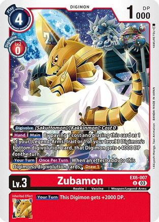 Zubamon [EX6-007] [Infernal Ascension] - Trinity Hobby