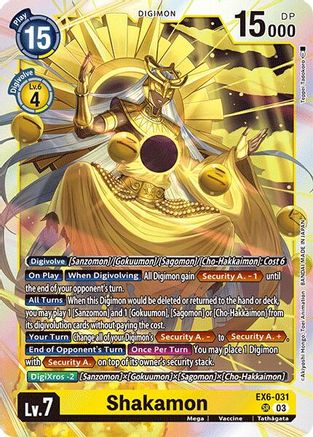 Shakamon [EX6-031] [Infernal Ascension] - Trinity Hobby