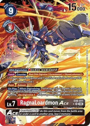 RagnaLoardmon ACE [EX6-011] (Alternate Art) [Infernal Ascension] - Trinity Hobby