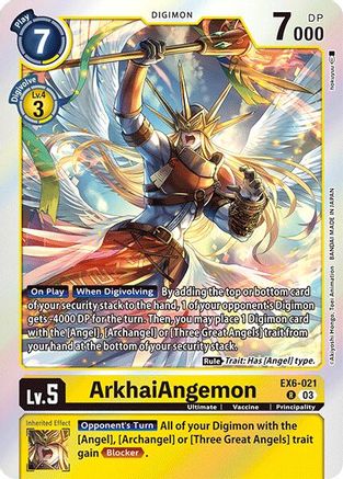 ArkhaiAngemon [EX6-021] [Infernal Ascension] - Trinity Hobby