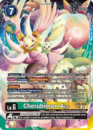 Cherubimon ACE [EX6-035] (Alternate Art) [Infernal Ascension] - Trinity Hobby