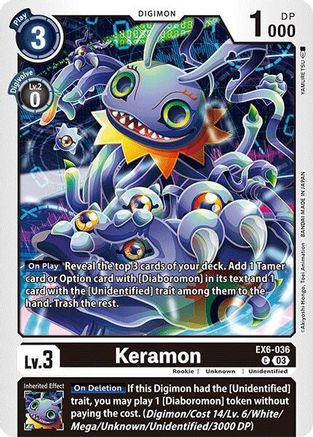 Keramon [EX6-036] [Infernal Ascension] - Trinity Hobby