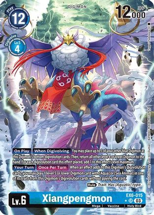 Xiangpengmon [EX6-015] (Alternate Art) [Infernal Ascension] - Trinity Hobby