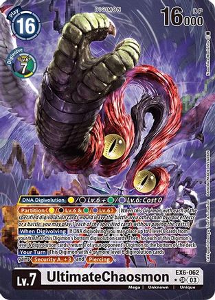 UltimateChaosmon [EX6-062] (Alternate Art) [Infernal Ascension] - Trinity Hobby