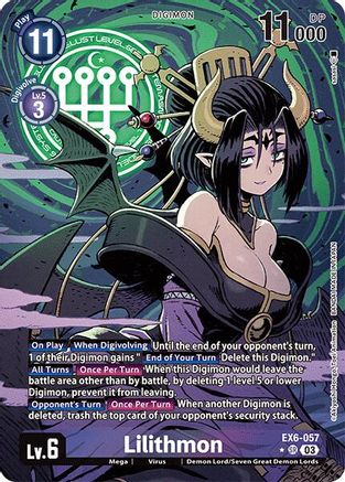 Lilithmon [EX6-057] (Alternate Art) [Infernal Ascension] - Trinity Hobby