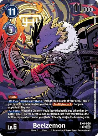 Beelzemon [EX6-056] (Alternate Art) [Infernal Ascension] - Trinity Hobby