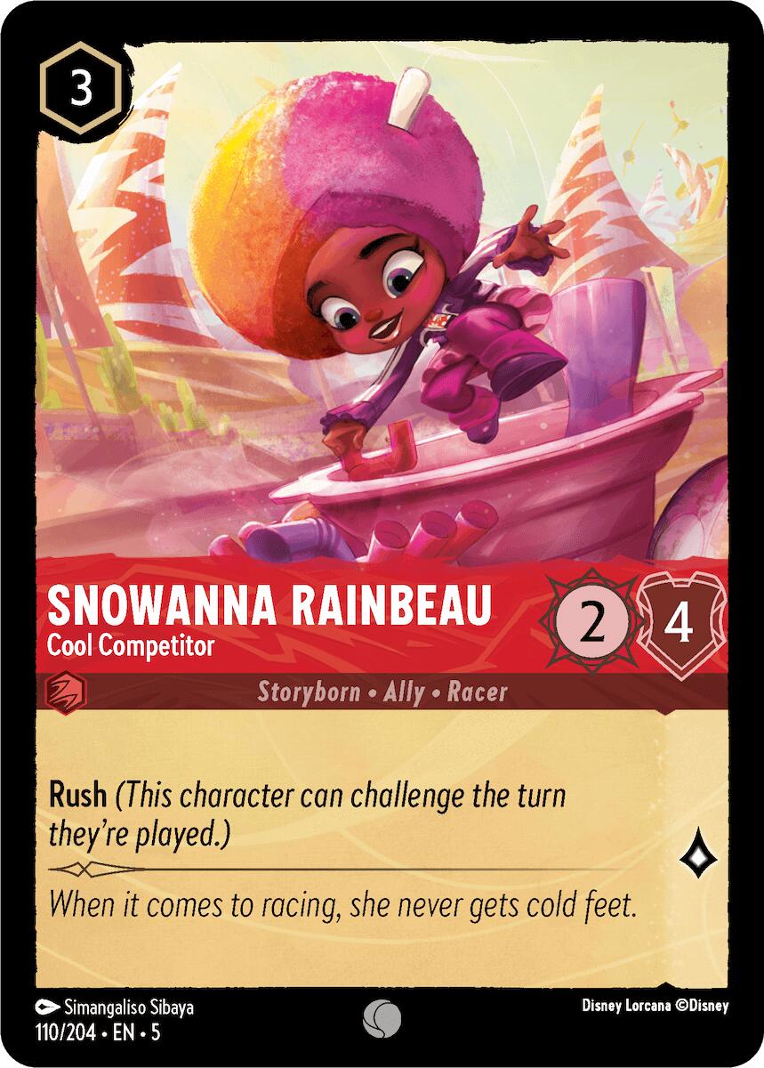 Snowanna Rainbeau - Cool Competitor (110/204) [Shimmering Skies] - Trinity Hobby