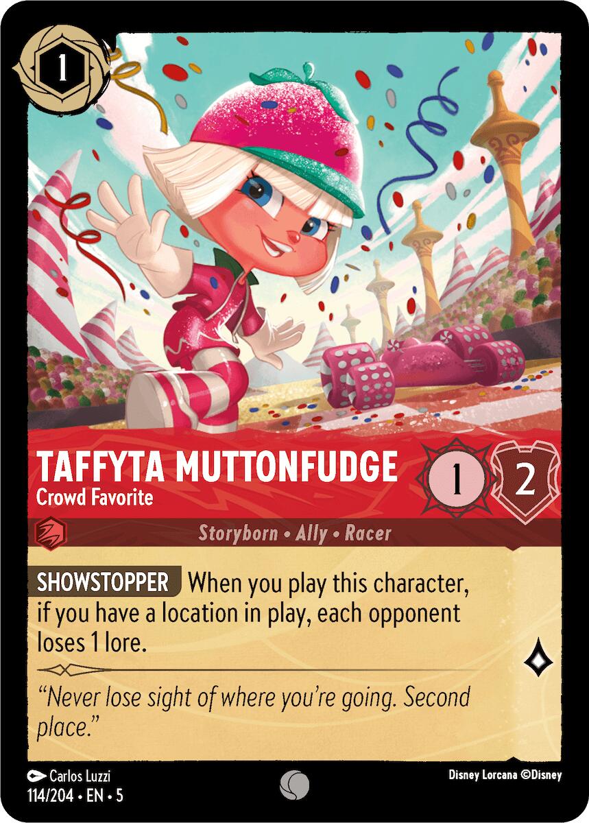 Taffyta Muttonfudge - Crowd Favorite (114/204) [Shimmering Skies] - Trinity Hobby
