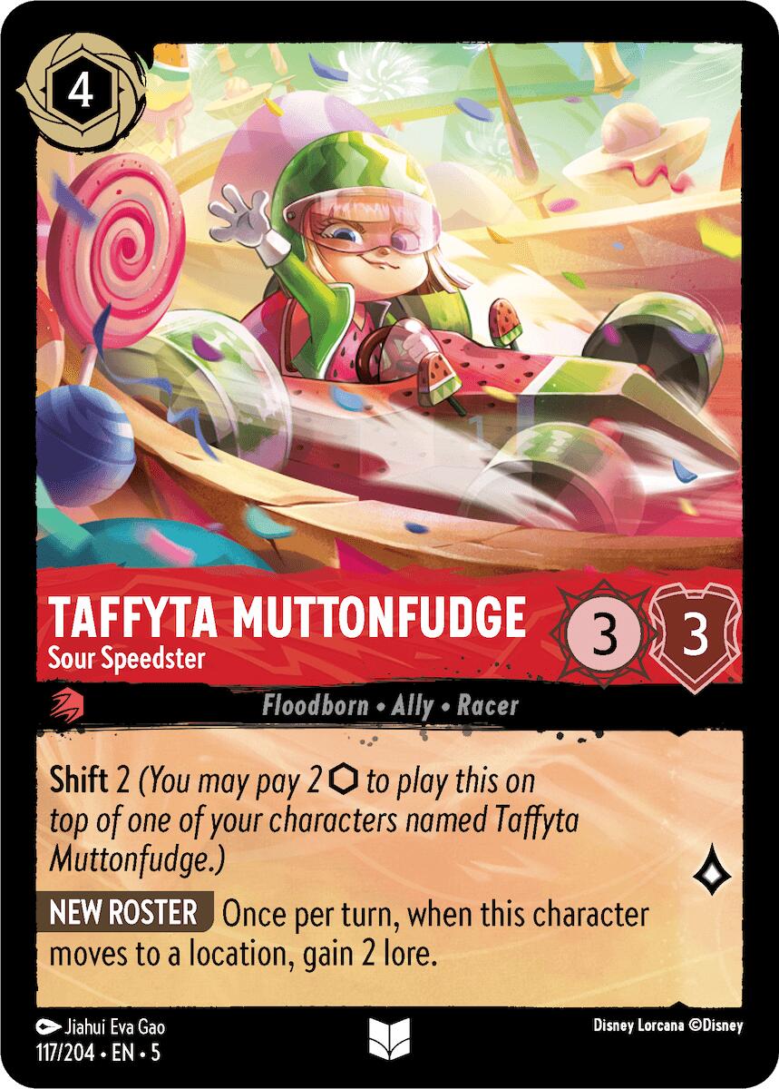Taffyta Muttonfudge - Sour Speedster (117/204) [Shimmering Skies] - Trinity Hobby