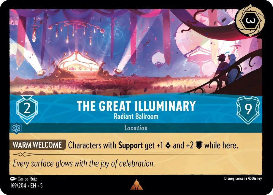 The Great Illuminary - Radiant Ballroom (169/204) [Shimmering Skies] - Trinity Hobby