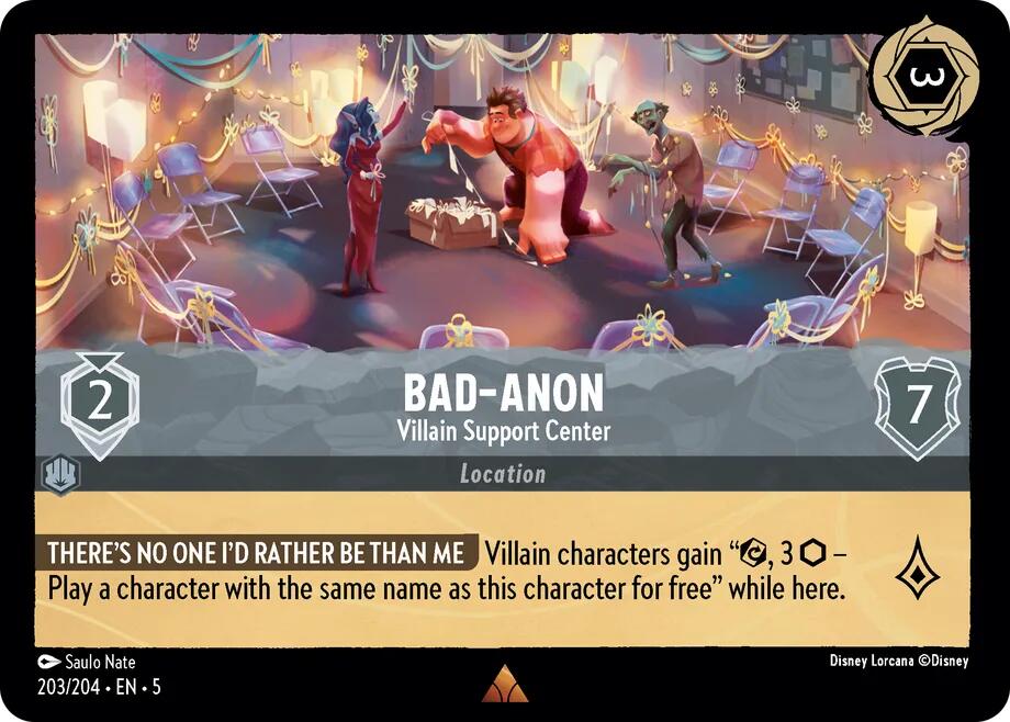 Bad-Anon - Villain Support Center (203/204) [Shimmering Skies] - Trinity Hobby