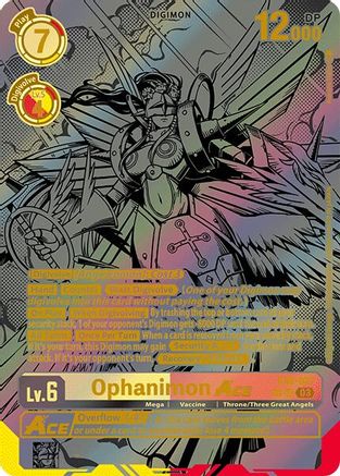 Ophanimon ACE [EX6-027] (Textured) [Infernal Ascension] - Trinity Hobby