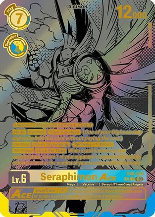 Seraphimon ACE [EX6-028] (Textured) [Infernal Ascension] - Trinity Hobby