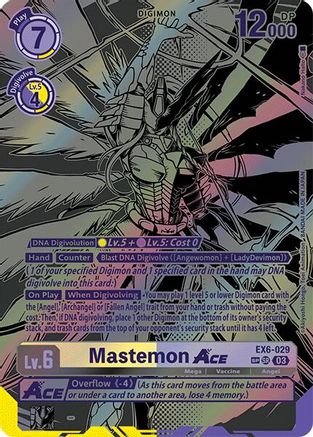 Mastemon ACE [EX6-029] (Textured) [Infernal Ascension] - Trinity Hobby