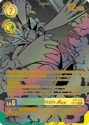 Cherubimon ACE [EX6-035] (Textured) [Infernal Ascension] - Trinity Hobby