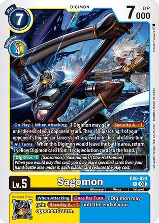 Sagomon [EX6-024] [Infernal Ascension] - Trinity Hobby