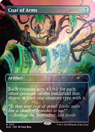 Coat of Arms (Rainbow Foil) (SLD-1712) - [Secret Lair Drop Series] Foil - Trinity Hobby