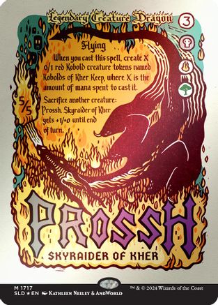 Prossh, Skyraider of Kher (Rainbow Foil) (SLD-1717) - [Secret Lair Drop Series] Foil - Trinity Hobby