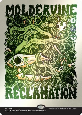 Moldervine Reclamation (Rainbow Foil) (SLD-1716) - [Secret Lair Drop Series] Foil - Trinity Hobby