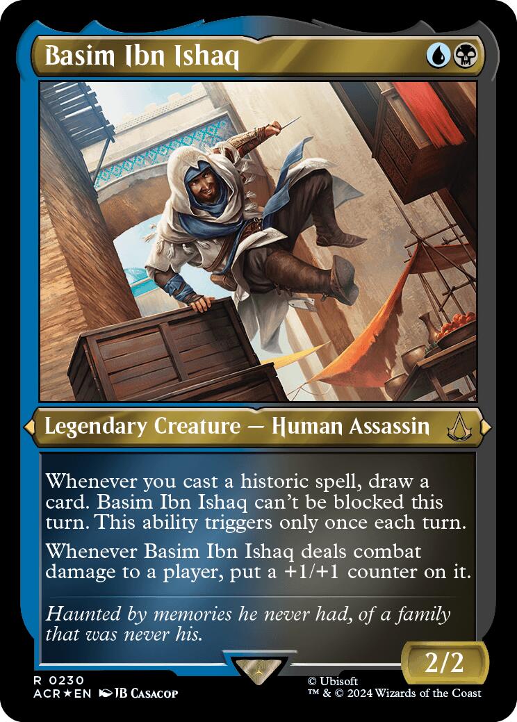 Basim Ibn Ishaq (Foil Etched) [Assassin's Creed] - Trinity Hobby