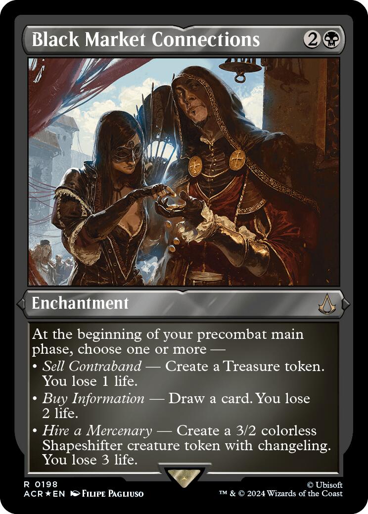 Black Market Connections (Foil Etched) [Assassin's Creed] - Trinity Hobby