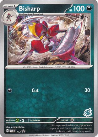 Bisharp (112) (Darkrai Deck) [Battle Academy 2024] - Trinity Hobby