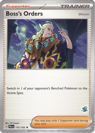 Boss's Orders (172/193) (Darkrai Deck) [Battle Academy 2024] - Trinity Hobby