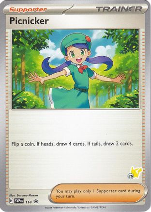 Picnicker (114) (Pikachu Stamp #26) [Battle Academy 2024] - Trinity Hobby