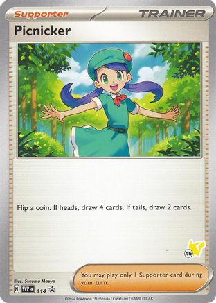 Picnicker (114) (Pikachu Stamp #46) [Battle Academy 2024] - Trinity Hobby