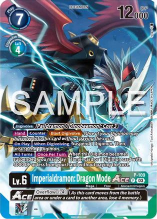 Imperialdramon: Dragon Mode ACE [P-109] (Digimon Adventure 02: The Beginning Set) [Promotional Cards] - Trinity Hobby