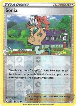 Sonia - 167/192 (2022) - (167/192) Reverse Holo [Professor Program Promos]