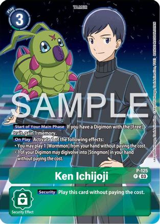 Ken Ichijoji [P-125] (Digimon Adventure 02: The Beginning Set) [Promotional Cards] - Trinity Hobby