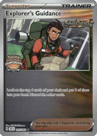 Explorer's Guidance (147/162) (2023 Regional Championships) [League & Championship Cards] - Trinity Hobby
