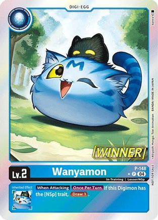 Wanyamon [P-148] (Store Tournament 2024 Jul. – Sep. Winner Pack) [Promotional Cards] - Trinity Hobby
