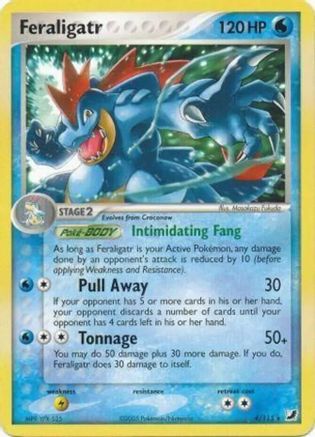 Feraligatr (4/115) (Theme Deck Exclusives) [EX: Unseen Forces] - Trinity Hobby