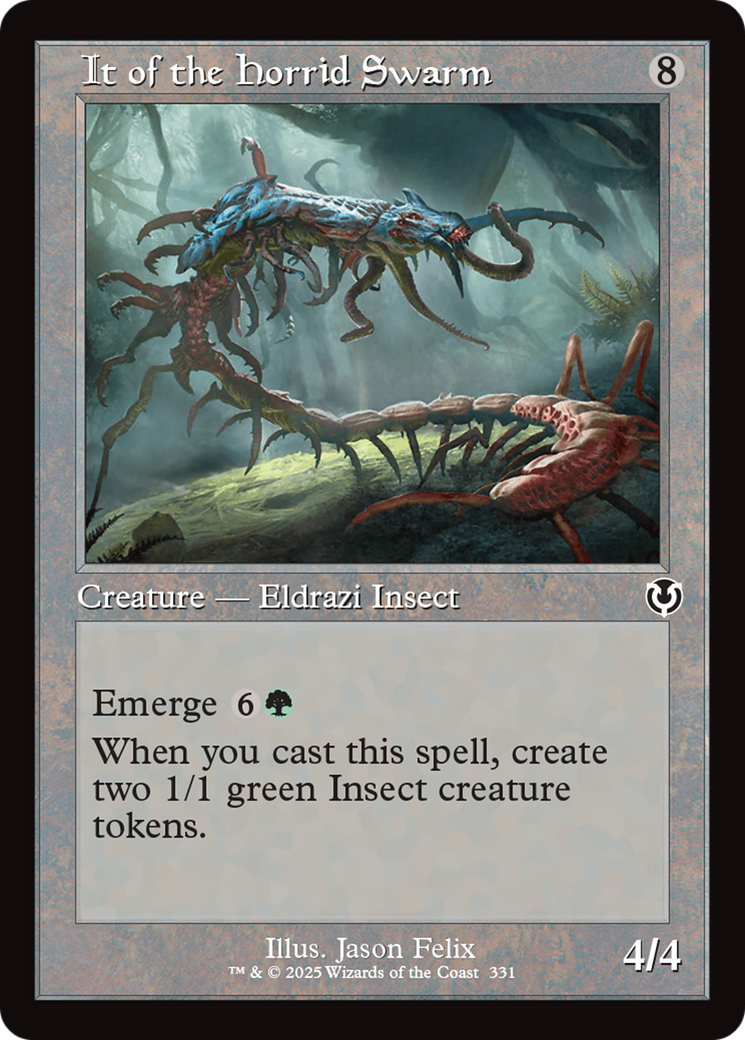 It of the Horrid Swarm (Retro Frame) [Innistrad Remastered] - Trinity Hobby