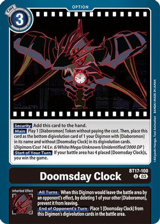 Doomsday Clock [BT17-100] [Secret Crisis] - Trinity Hobby
