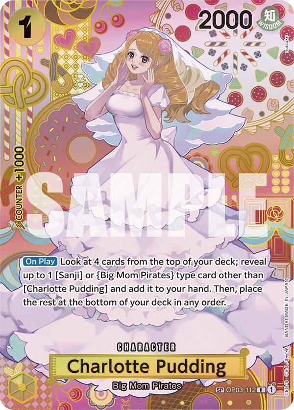 Charlotte Pudding (SP) (OP03-112) - [Two Legends] Foil - Trinity Hobby