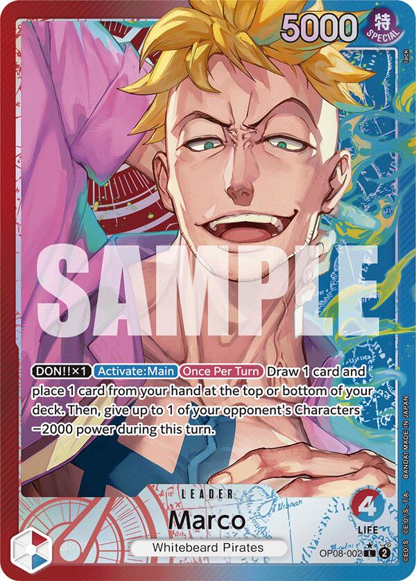Marco (Parallel) (OP08-002) - [Two Legends] Foil - Trinity Hobby