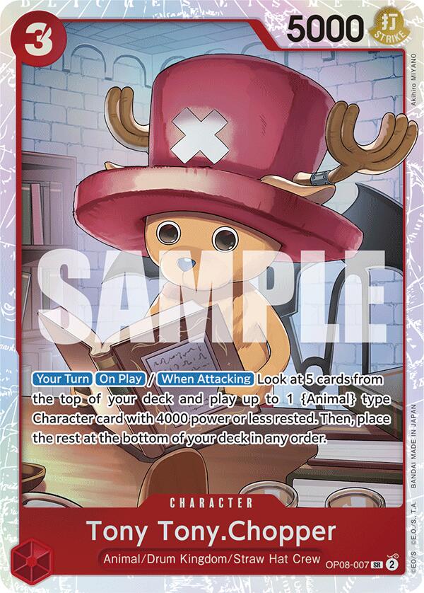 Tony Tony.Chopper (007) (OP08-007) - [Two Legends] Foil - Trinity Hobby