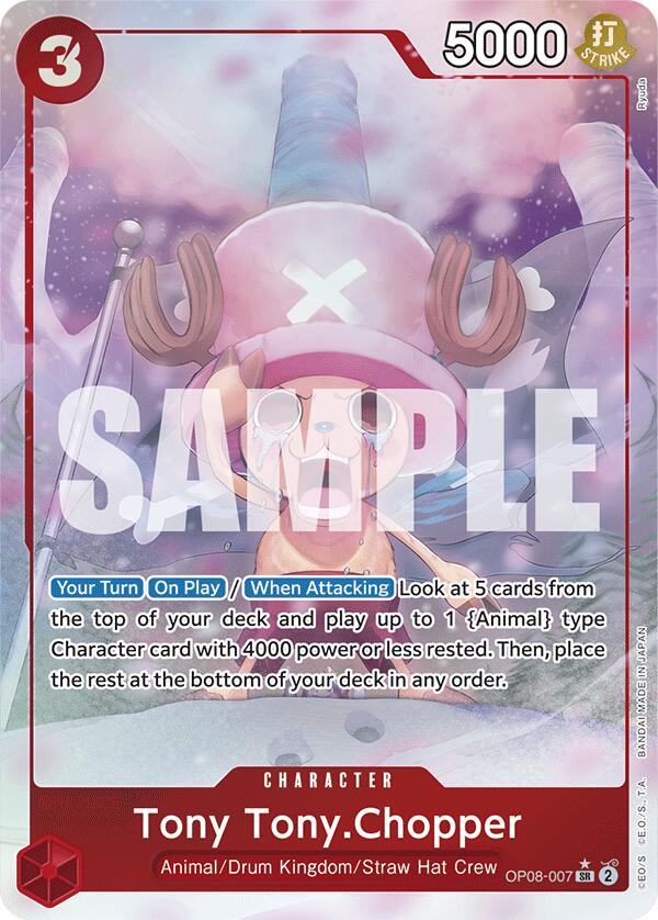Tony Tony.Chopper (0070) (Parallel) (OP08-007) - [Two Legends] Foil - Trinity Hobby
