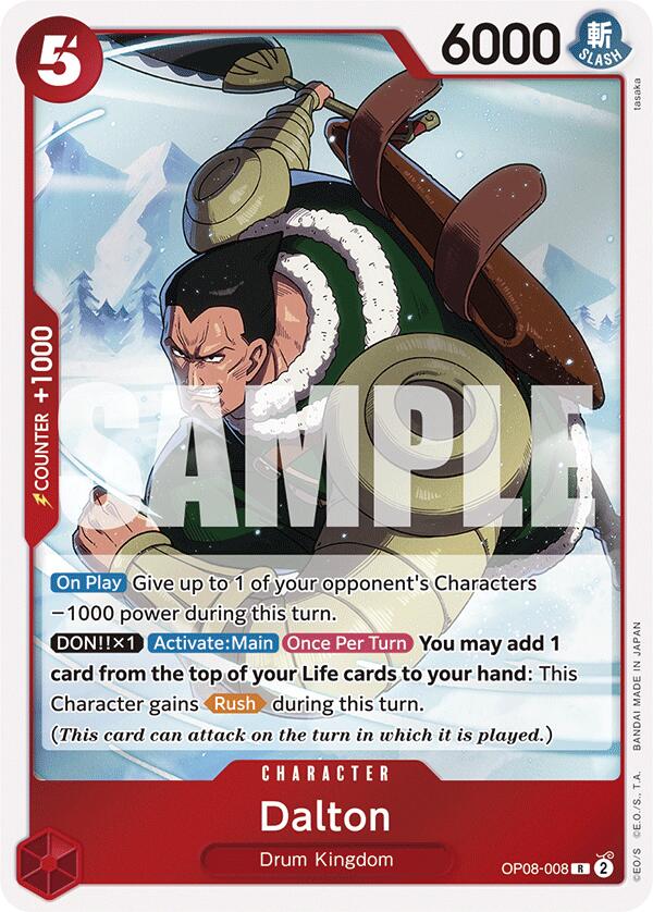 Dalton (OP08-008) - [Two Legends] Foil - Trinity Hobby